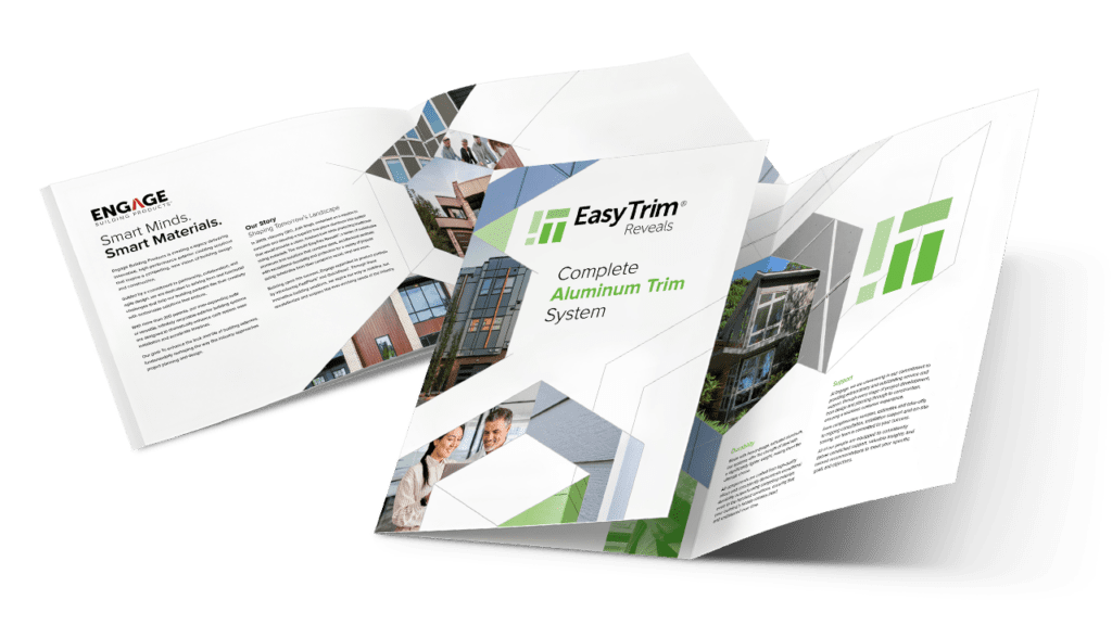 easytrim aluminum trim system brochure