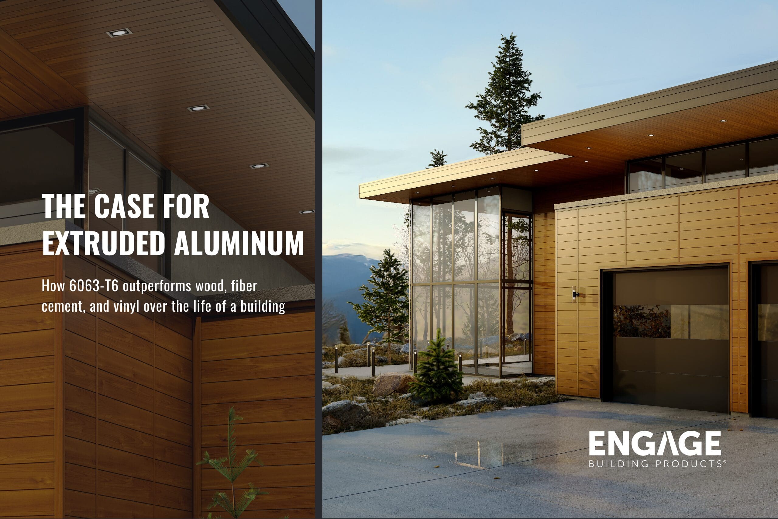 Extruded Aluminum Vs Traditional Cladding | Engage Building Products
